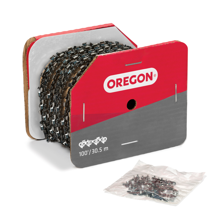 100ft Reel OREGON Chainsaw Chain Grey