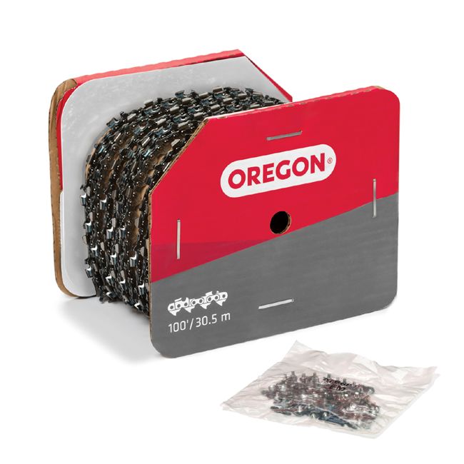 100ft Reel OREGON 90PX 3/8" x .043" (1.1mm) Chainsaw Chain