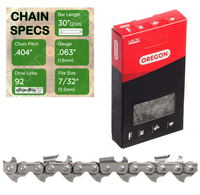 30" Oregon 27R092 Chainsaw Chain with specs