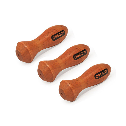 3 x OREGON Wooden Handles for Round & Flat Files – Burden Arb Chainsaw ...