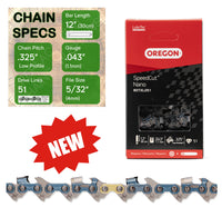 12" OREGON 80TXL051 Chainsaw Chain