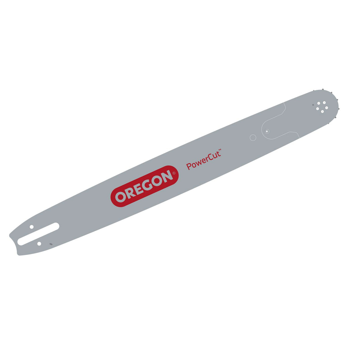 24" OREGON Solid Guide Bar - 243RNDD025