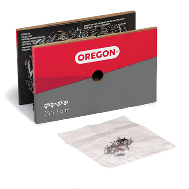 25ft Reel Oregon Chainsaw Chain - Grey
