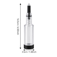 Unbranded Clear Grease Gun with Measurements
