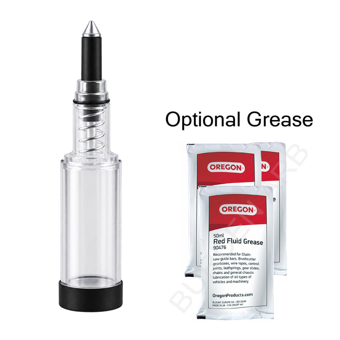 Unbranded Clear Grease Gun with Optional Grease