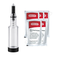 Unbranded Clear Grease Gun with 5 Oregon Red Grease Sachets
