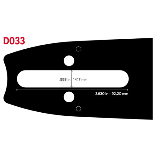 Oregon Guide Bar Mount D033