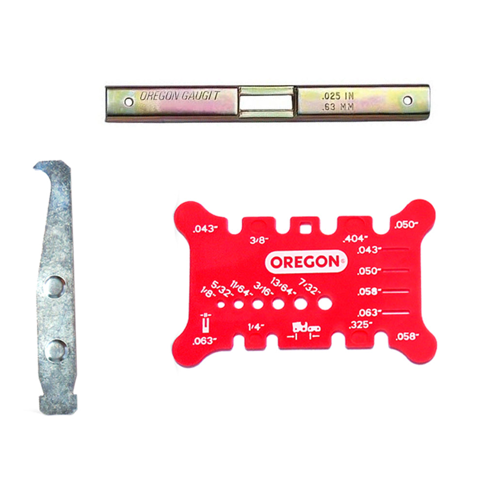 Oregon .025" Depth Gauge, Bar Groove Cleaner & ID Gauge