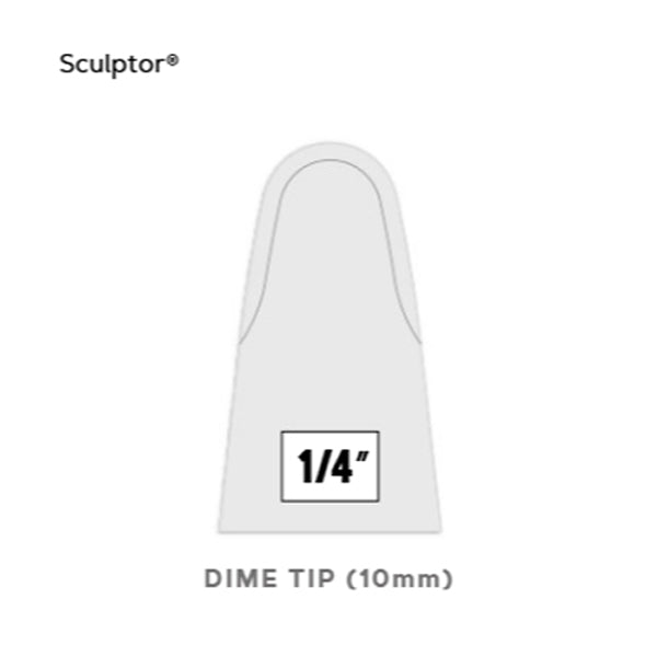 Oregon Sculptor 1/4" 10mm Dime Tip