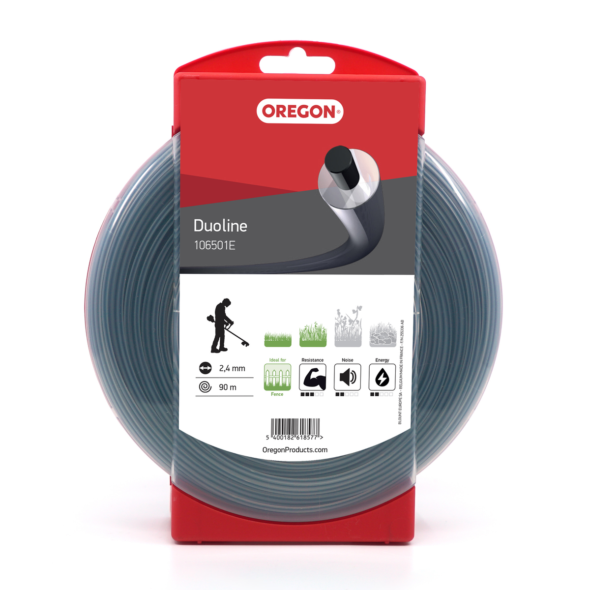 OREGON Duoline 2.4mm x 90m Donut