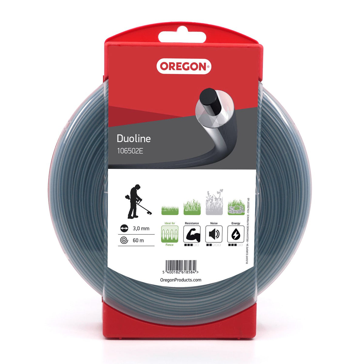 OREGON Duoline Long Lasting Line - 3mm x 60m
