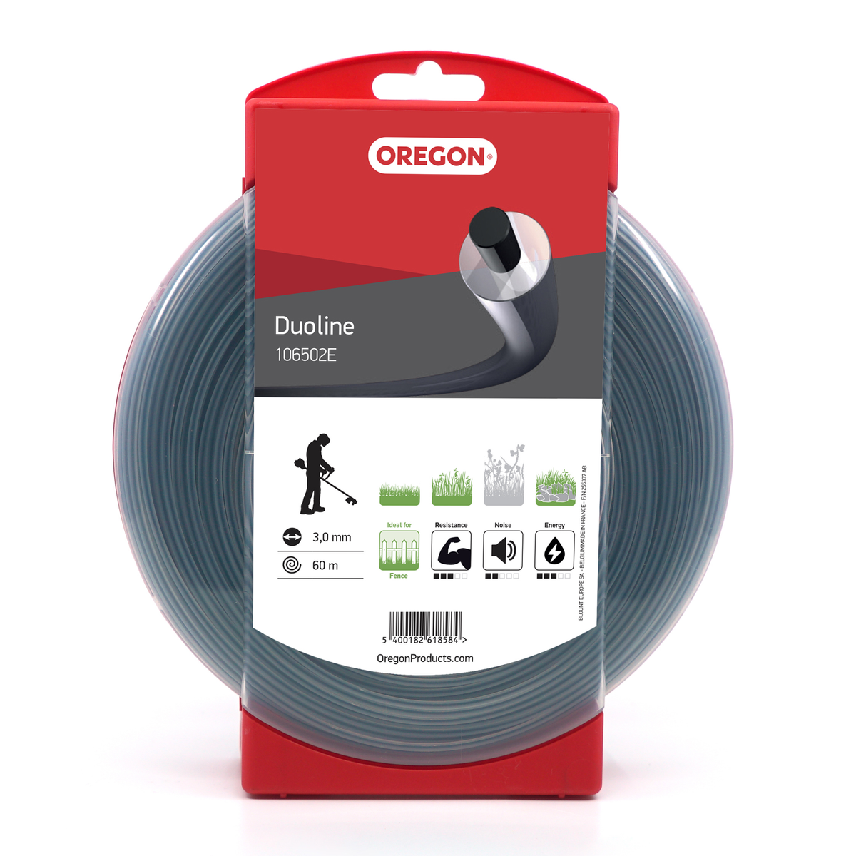 OREGON Duoline 3mm x 60m Donut