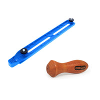 Oregon blue file guide & handle