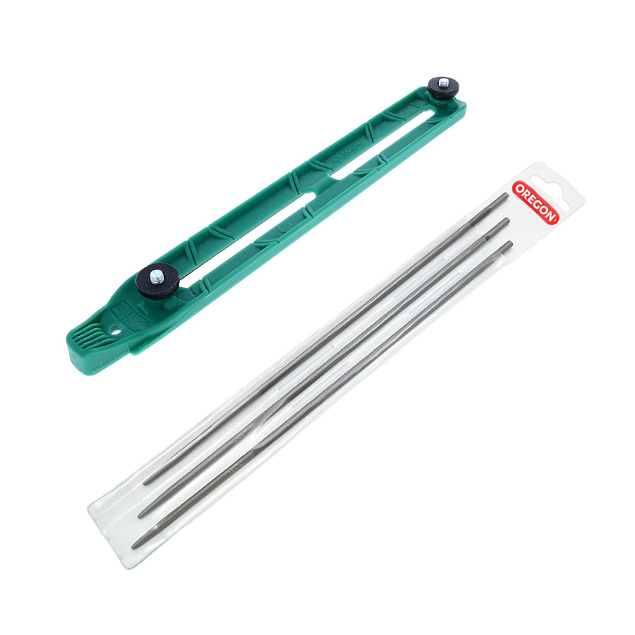 Oregon green file guide with pack of 3 files