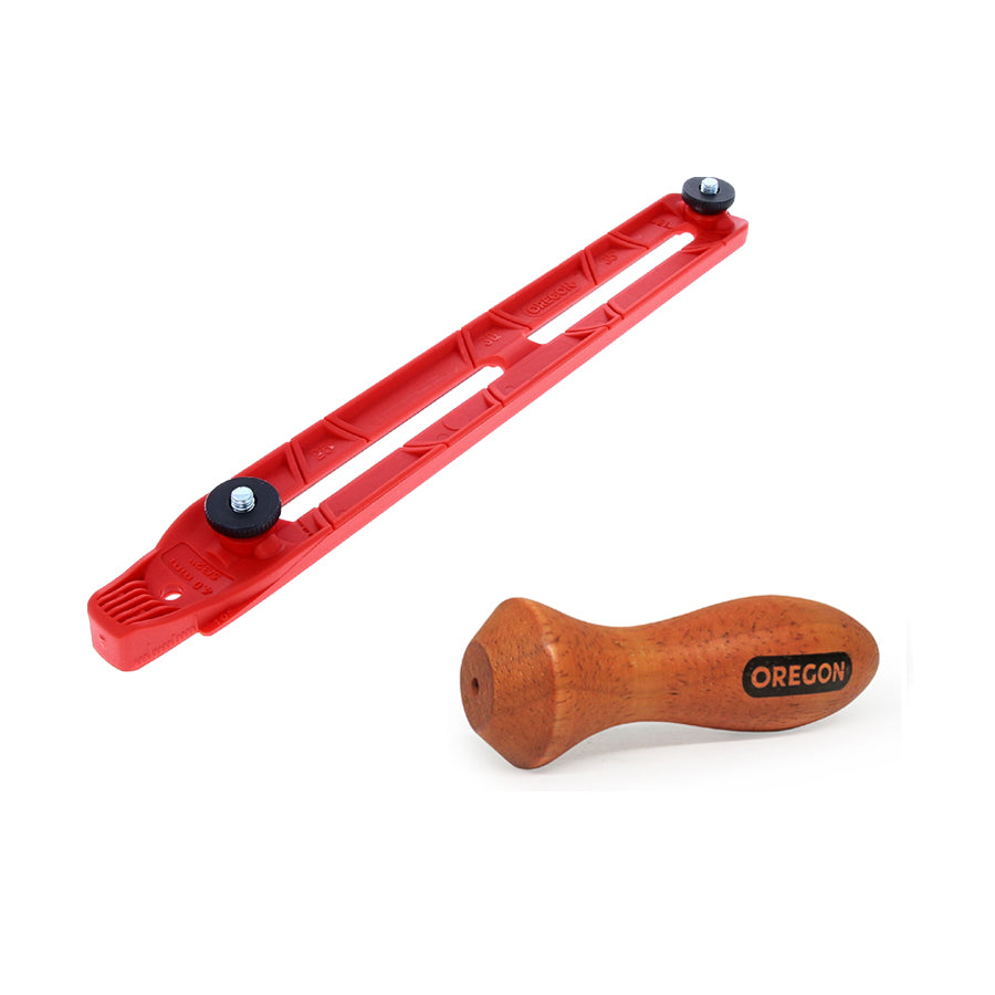 Oregon red file guide & handle