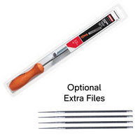 OREGON File Holder, Round File & Handle - 3.2mm