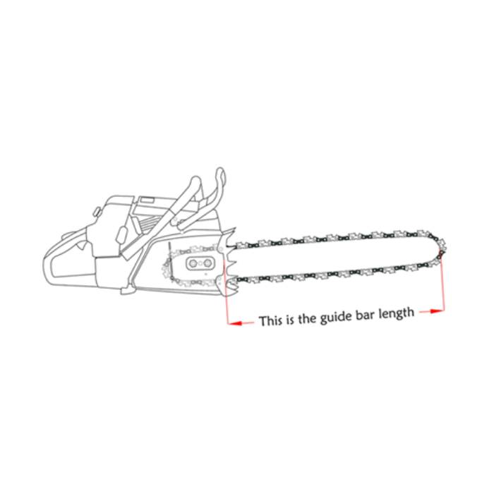 Sägenspezi Chaîne De Carving 25cm 1/4" 60 Maillons 1,1mm - Compatible Makita DUC 254 C (avec Rail Spécifique)