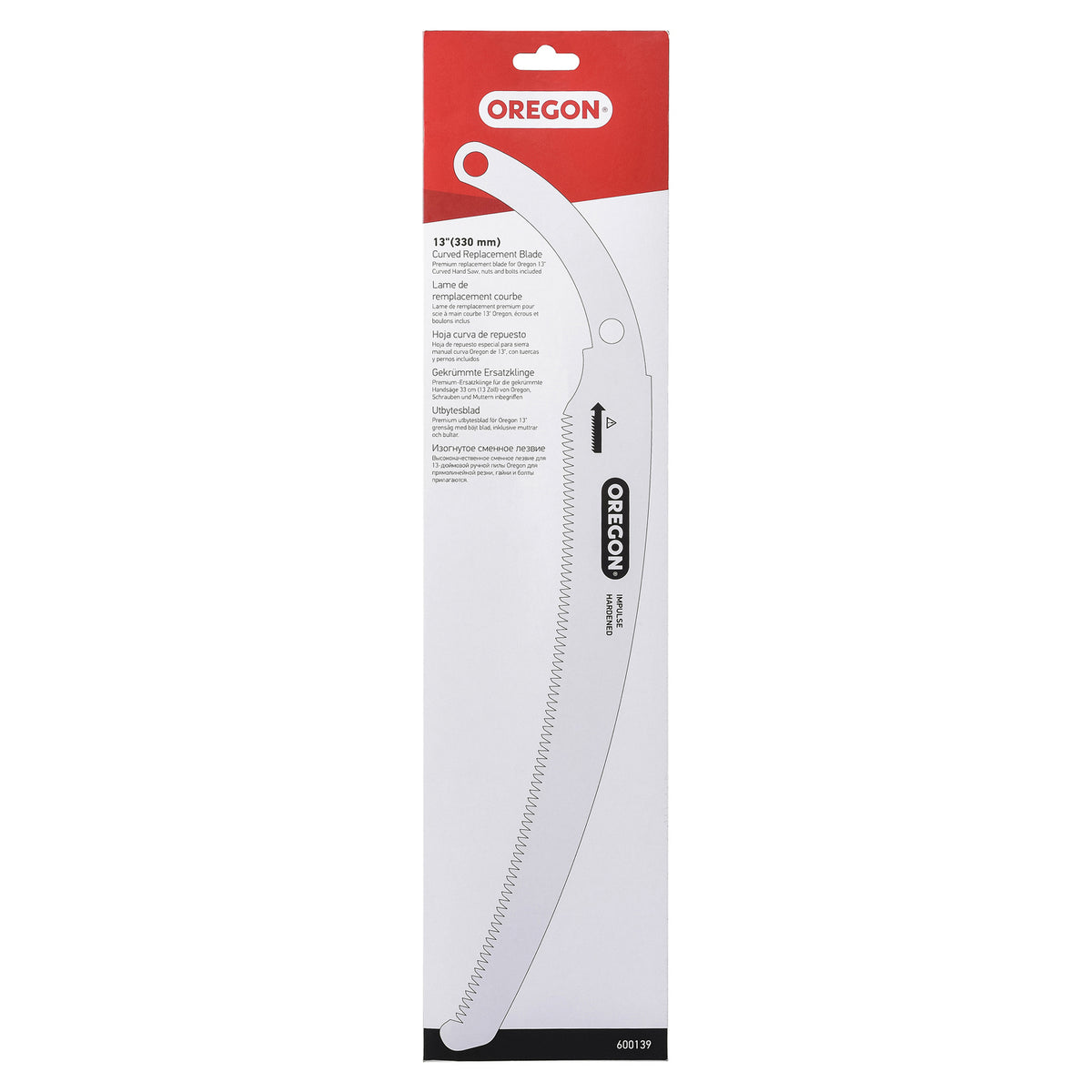 Oregon Curved Hand Saw Blade in Cover Front