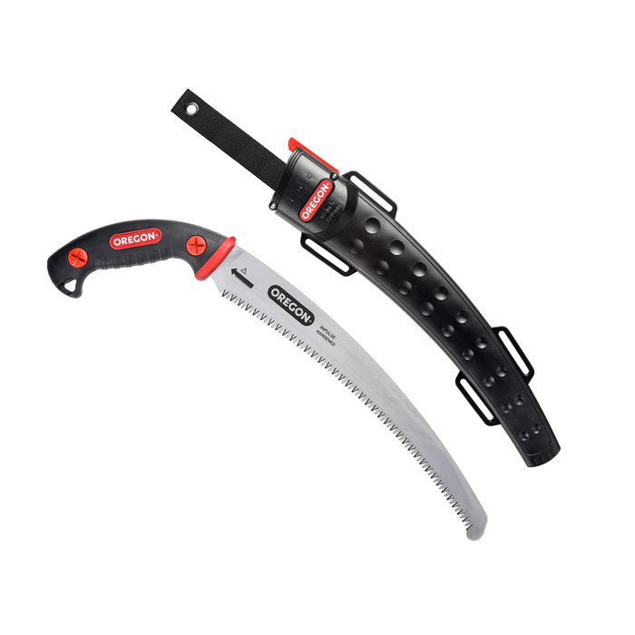 Oregon Curved Hand Saw with Scabbard 