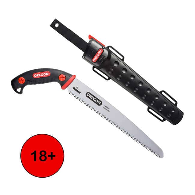 Oregon Straight Hand Saw with Scabbard 
