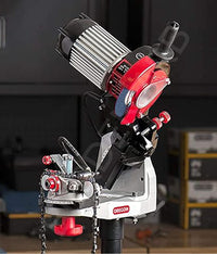 Oregon Hydraulic Assist Bench Grinder 620-230 in Use