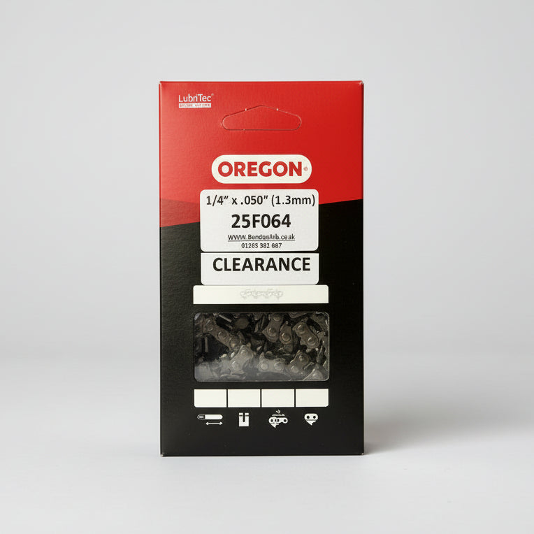 ***CLEARANCE*** OREGON Sculptor 25F Chain - 1/4" x .050" (1.3mm) 25F064