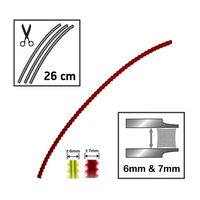 6mm & 7mm Techni-Blade Measurements