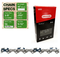 16" OREGON M91VXL056 DuraCut Replacement Chainsaw Chain