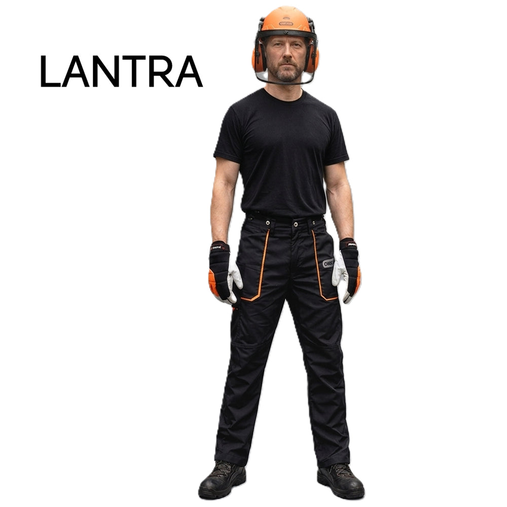 Person wearing Oregon PPE Kit for Lantra Courses