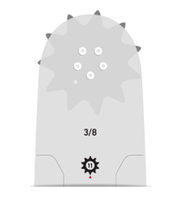 Guide Bar Nose for RND bars