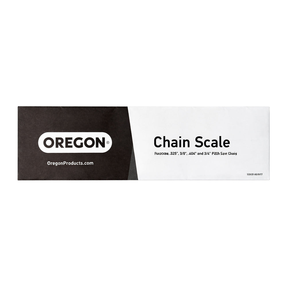Envelope that contains an Oregon Chain Scale