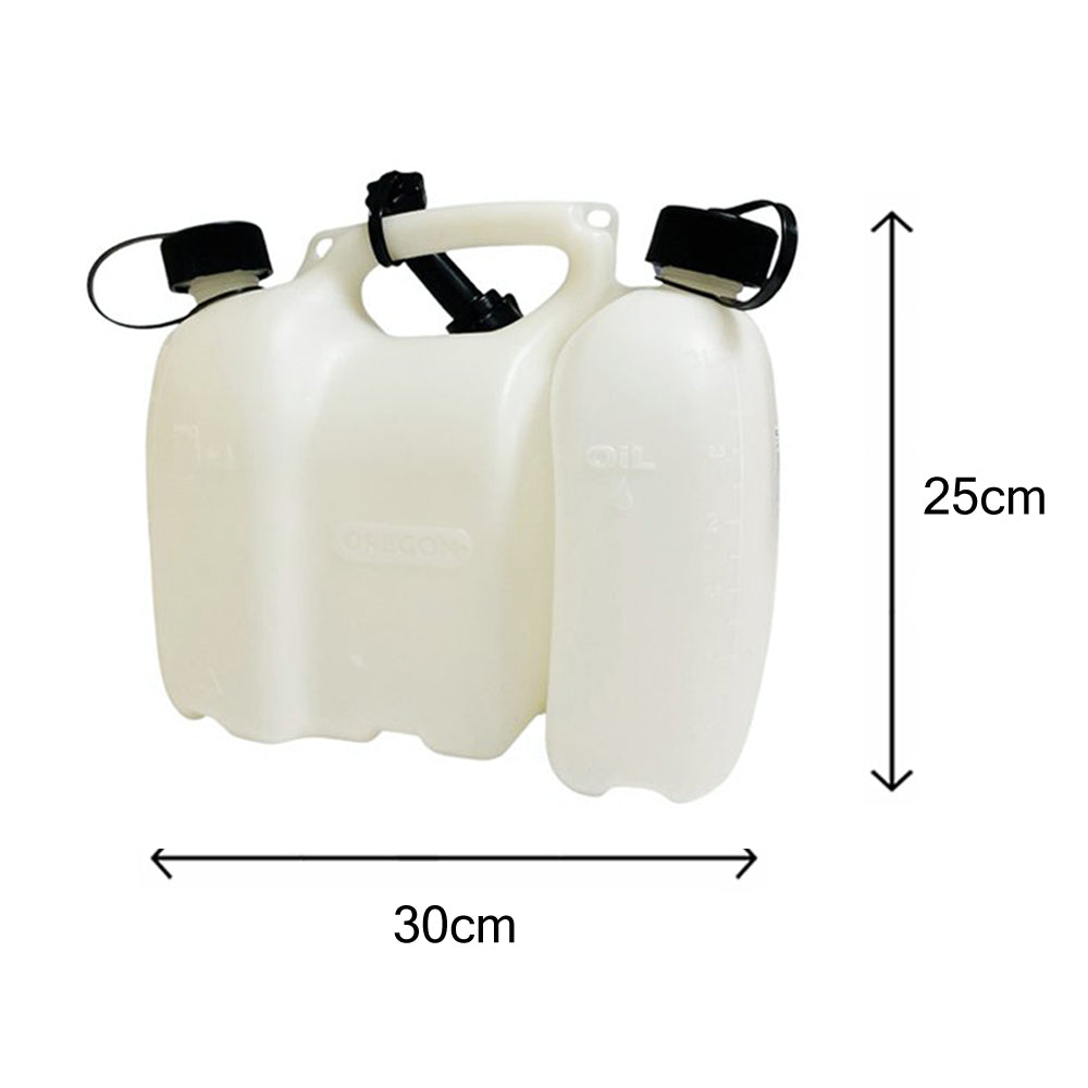 Oregon White Combi Can 3 Litre + 1.5 Litre with Measurements