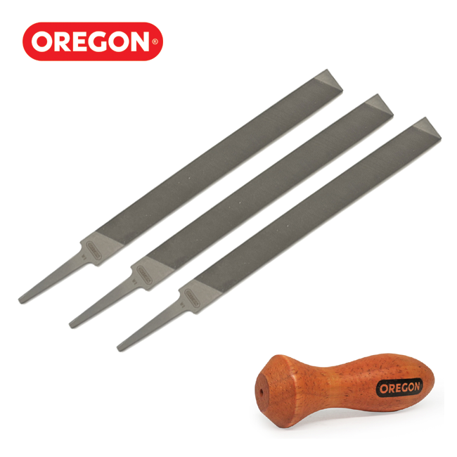 Oregon Pack of 3 Flat Files and Oregon Handle