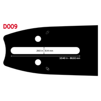 Oregon Guide Bar Mount D009