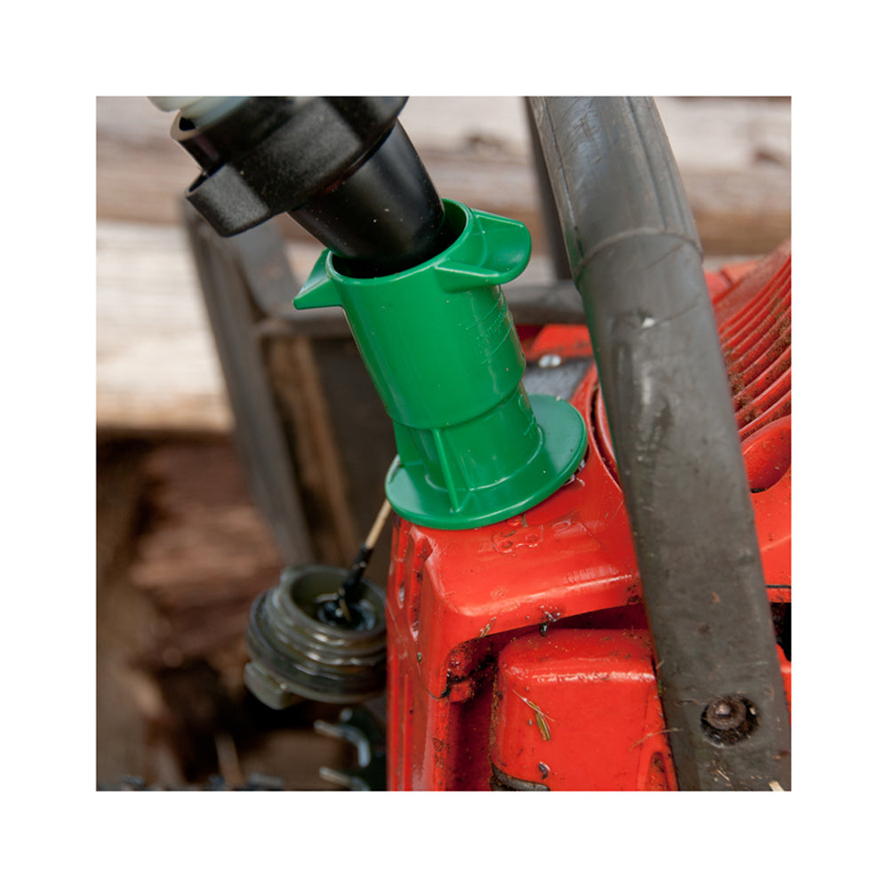 Oregon Oil Safety Spout in Use
