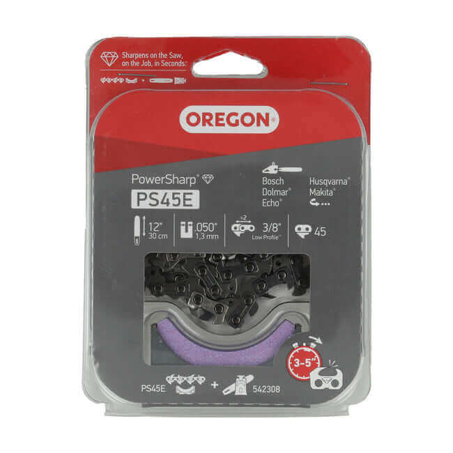 12" Oregon PowerSharp PS45E Chain