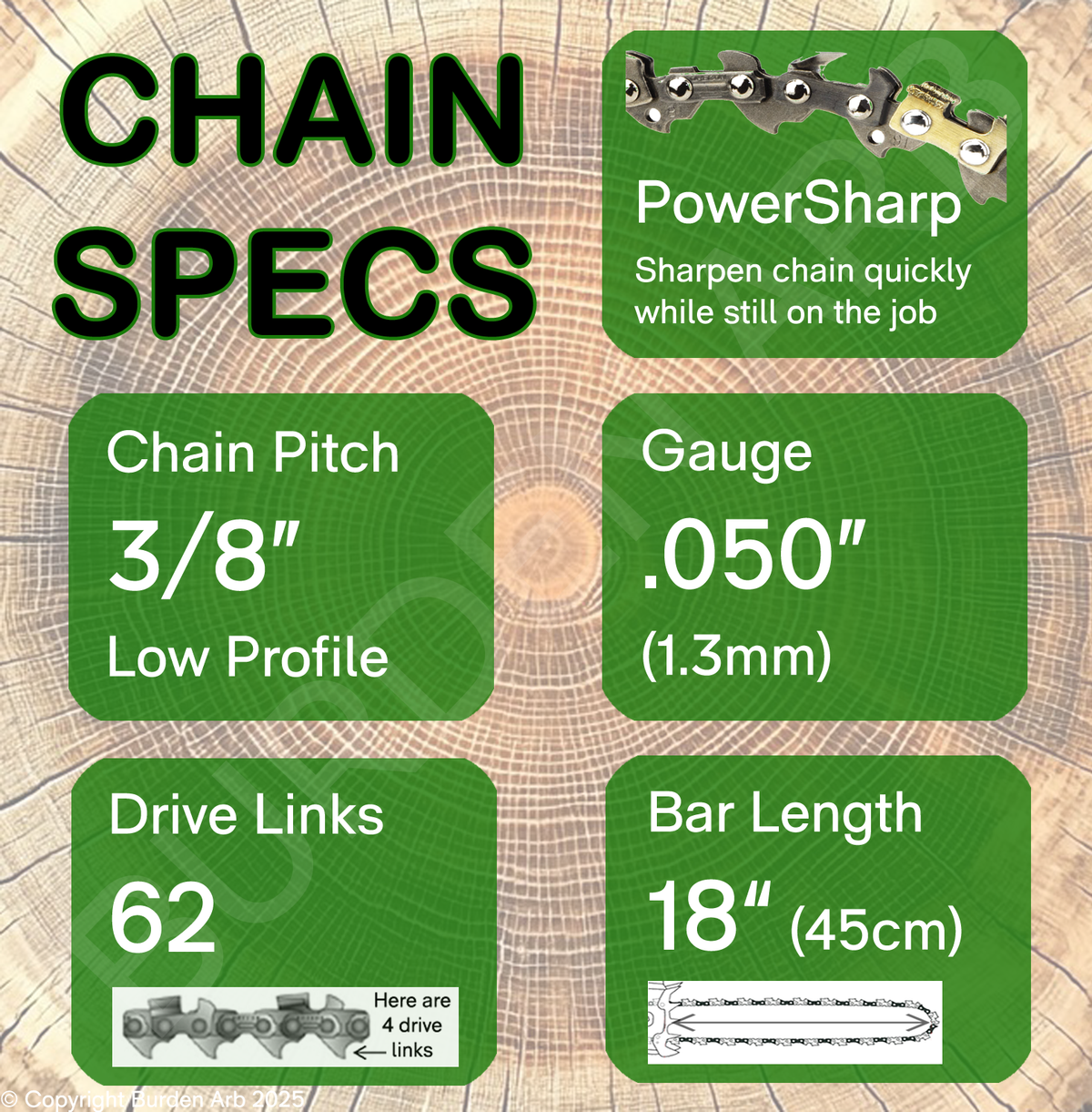 PowerSharp 571039 Specs