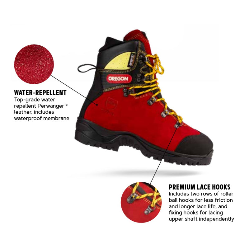Oregon Protect Pro Chainsaw Safety Boots Features