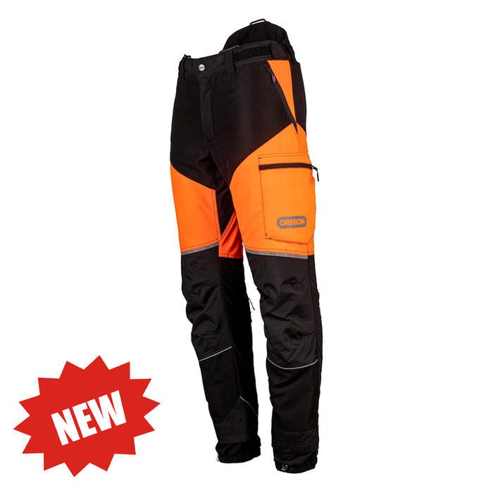 New Oregon Protect Pro Trousers Orange & Black