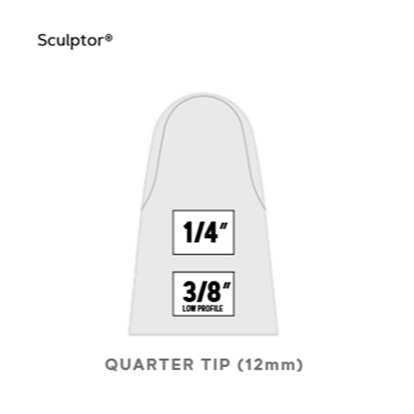 Oregon Sculptor 1/4" & 3/8" 12mm Quarter Tip