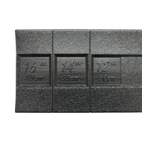 Oregon 16" Bar Cover Black Sections Close Up