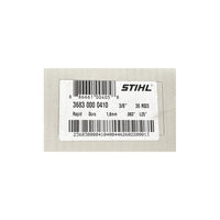 Stihl Rapid Duro Chain Reel Box Label