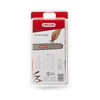 Rear of Packaged Oregon Sure Sharp Grinder 