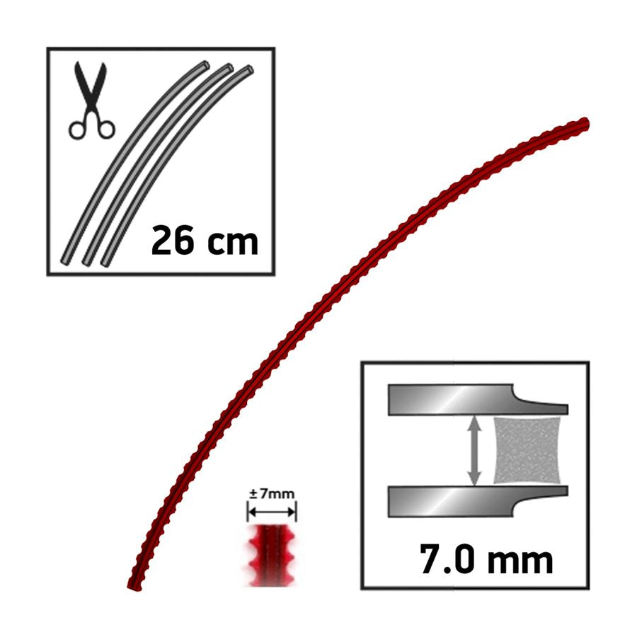 OREGON Techni-Blade Heay Duty Line - 7mm x 26cm 155 Pieces