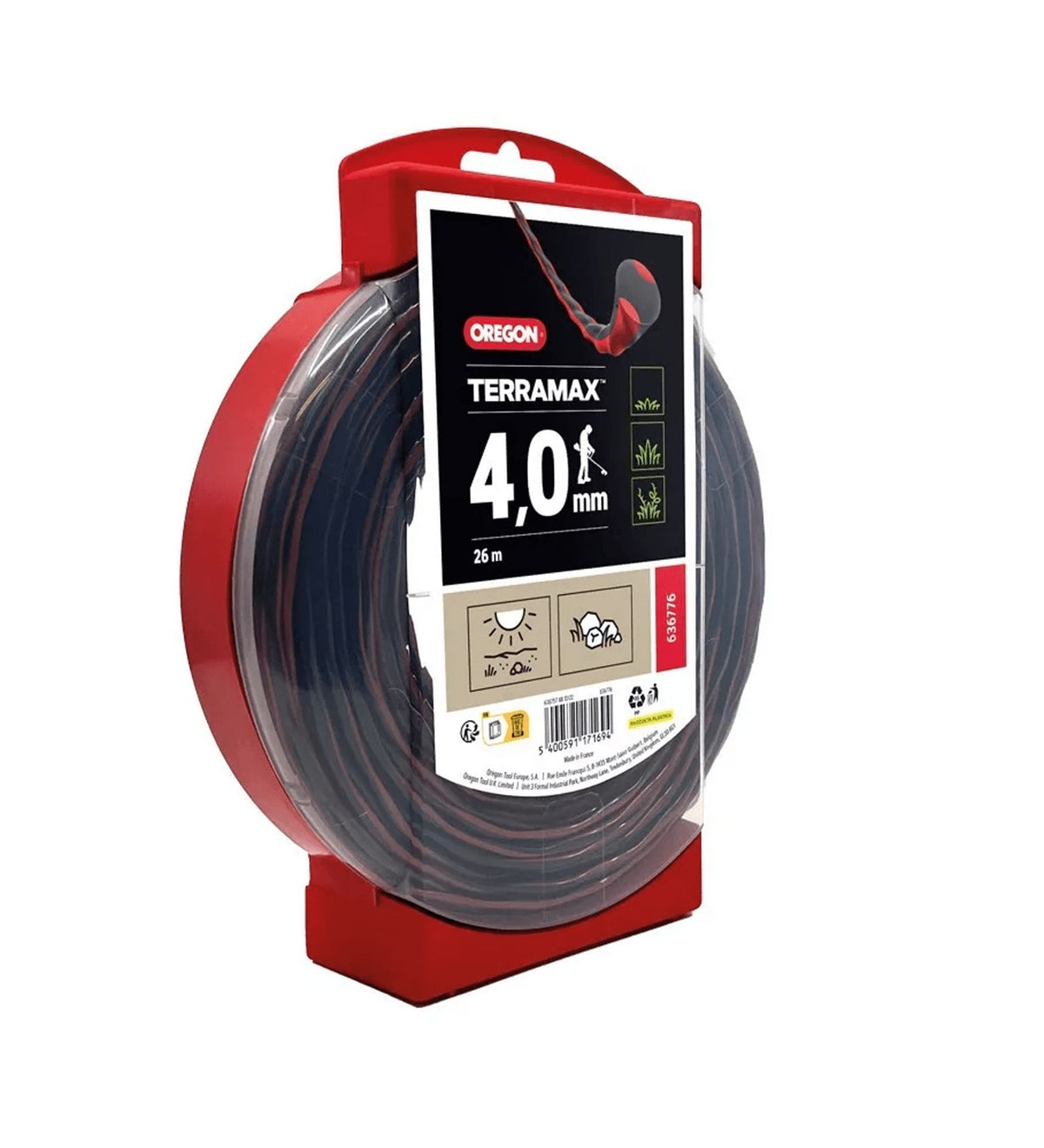 OREGON TerraMax for Harsh Dry Ground - 4mm x 26m