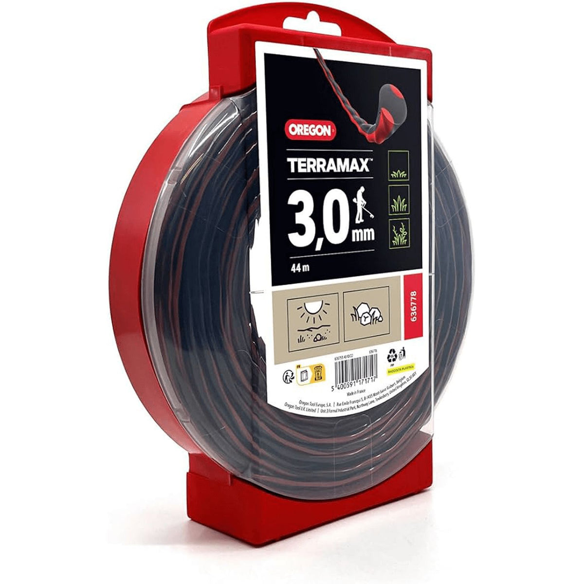 OREGON TerraMax for Harsh Dry Ground - 3mm x 44m