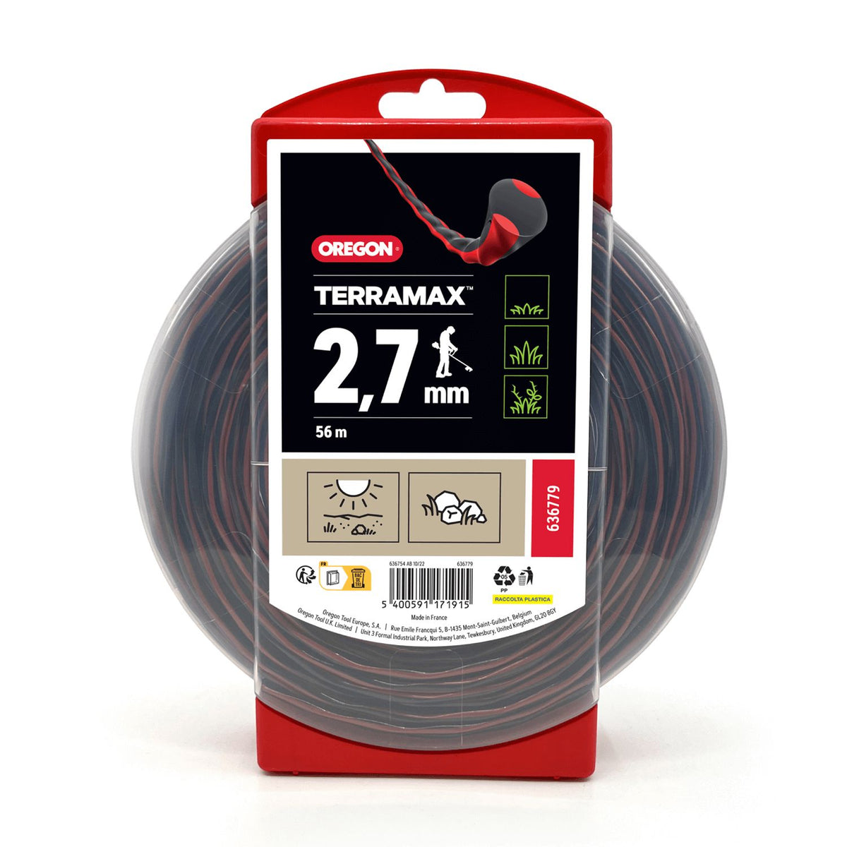 OREGON TerraMax for Harsh Dry Ground - 2.7mm x 56m