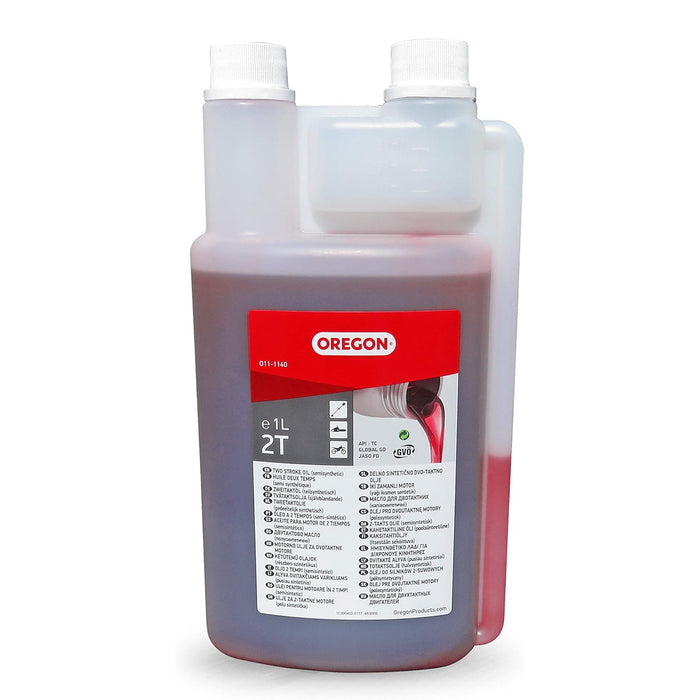 OREGON Two Stroke Oil - 1 Litre with Measure