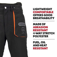 Oregon Yukon Trousers Close Up Features